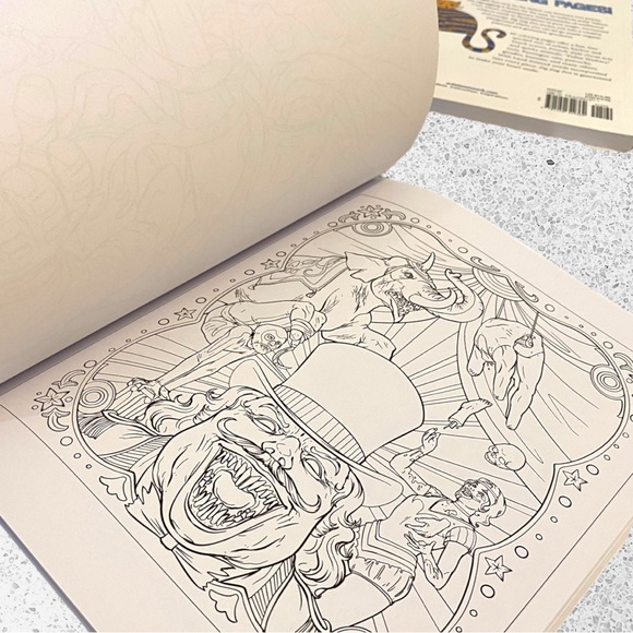 Adult Coloring Books - Set of 2 - Picture 5 of 6